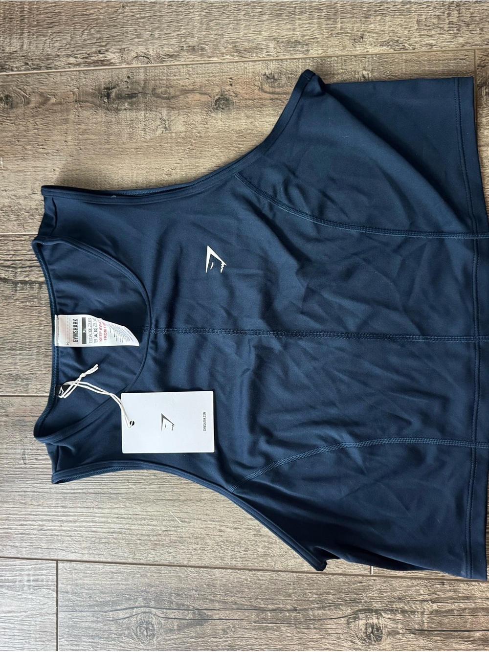 Gymshark Navy Blue Women's Everyday Contour Racer Tank Size XL
